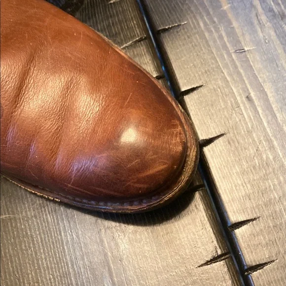 Frye Brown Over the Knee Boots Timeless Leather Design - Picture 6 of 13